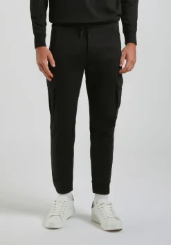 Jogger in felpa con tasconi