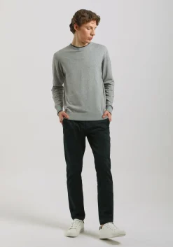 Maglia girocollo doppio collo