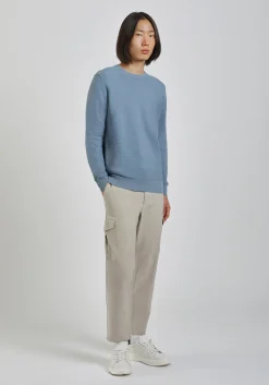 Maglia girocollo in cotone
