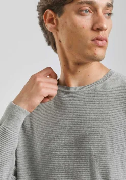 Maglia girocollo in cotone