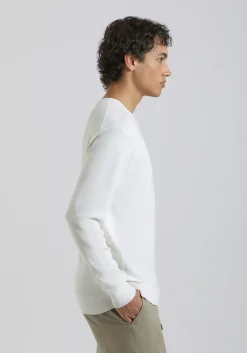 Maglia girocollo strutturato