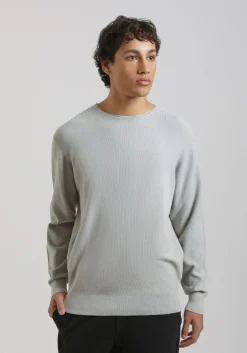 Maglia girocollo strutturato