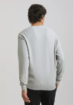 Maglia girocollo strutturato