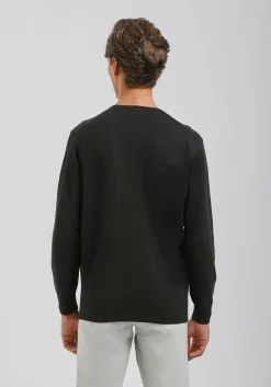 Maglia girocollo tinta unita