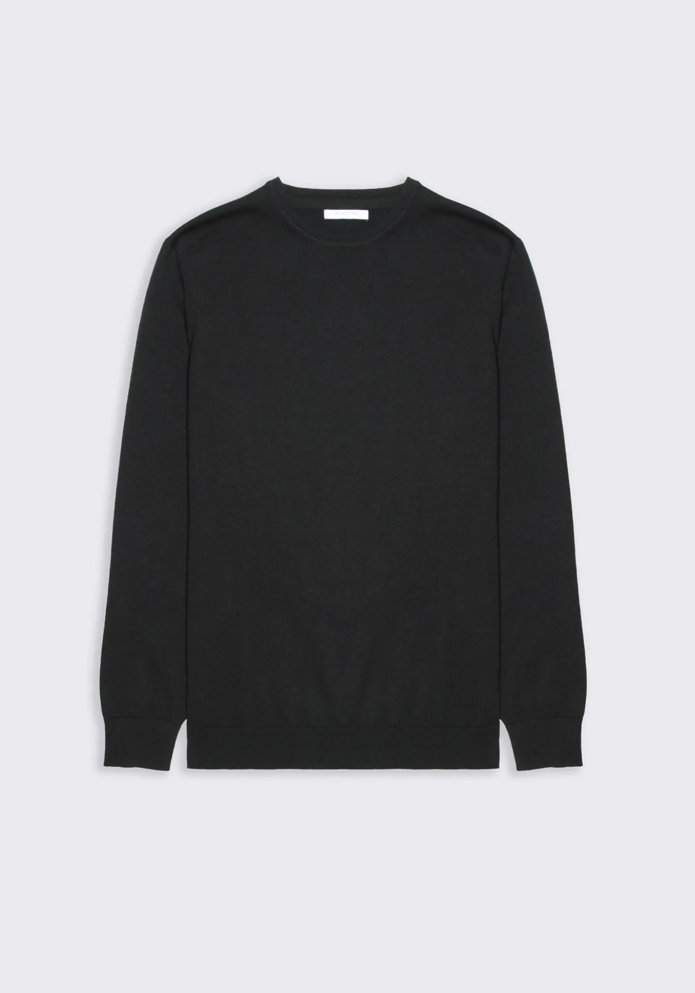 Maglia girocollo tinta unita