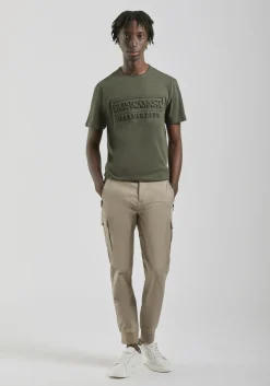 Pantalone cargo in cotone