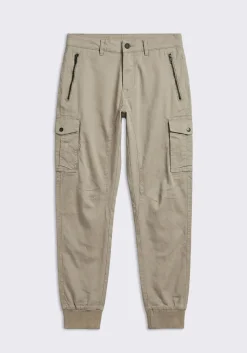 Pantalone cargo in cotone