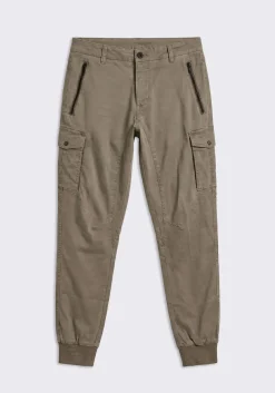 Pantalone cargo in cotone