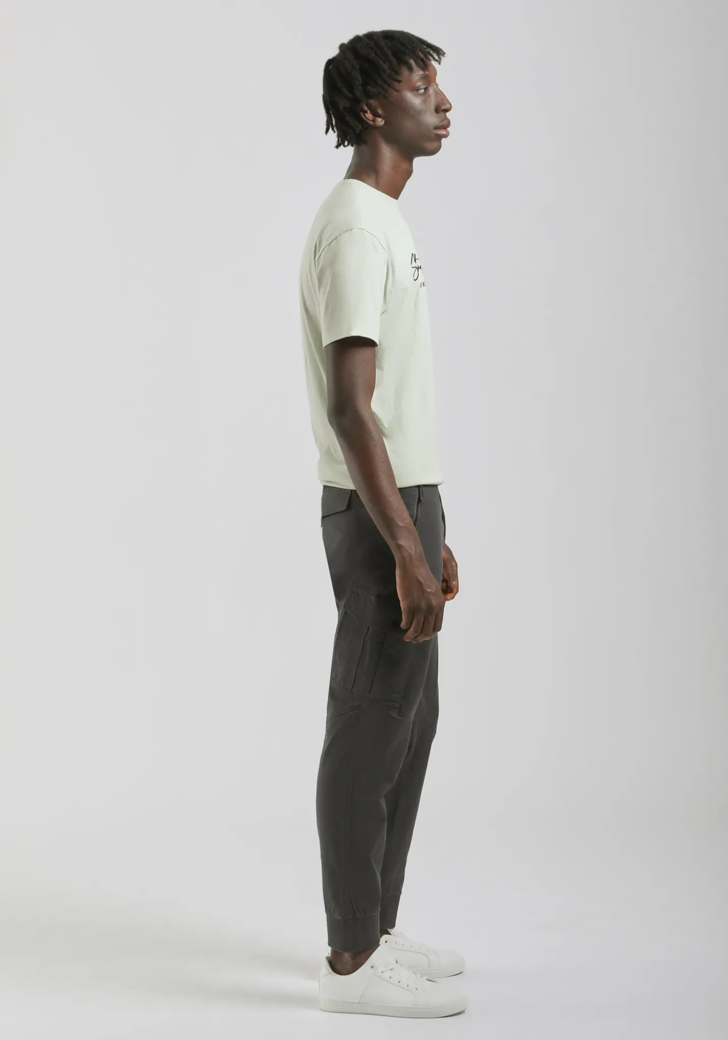 Pantalone cargo in cotone