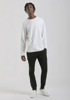 Pantaloni cargo con elastici alle caviglie