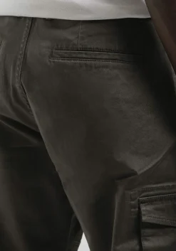 Pantaloni cargo in cotone
