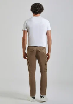 Pantaloni cargo in cotone