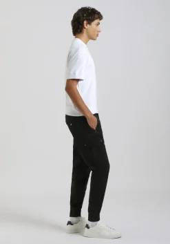 Pantaloni cargo in cotone