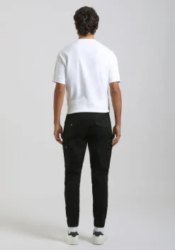 Pantaloni cargo in cotone