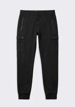 Pantaloni cargo in cotone