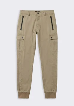 Pantaloni cargo in cotone