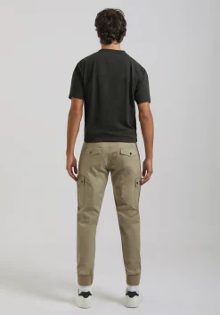 Pantaloni cargo in cotone