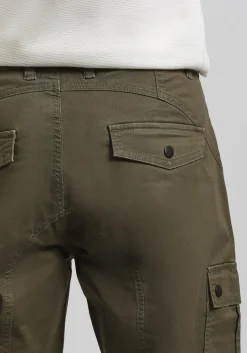 Pantaloni cargo in cotone