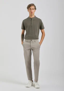 Pantaloni chino in cotone