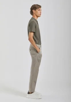 Pantaloni chino in cotone