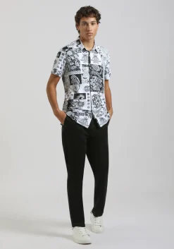 Pantaloni chino in cotone