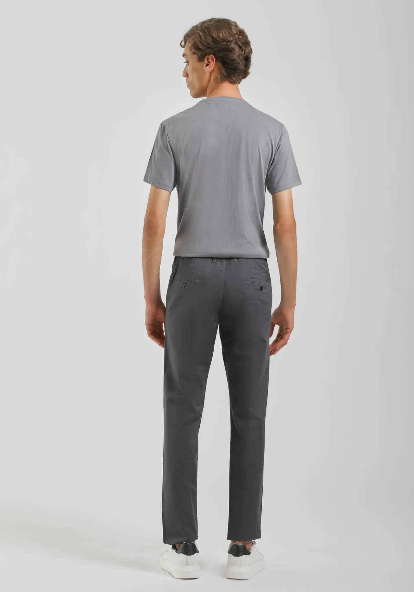 Pantaloni chino in cotone