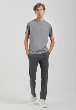 Pantaloni chino in cotone