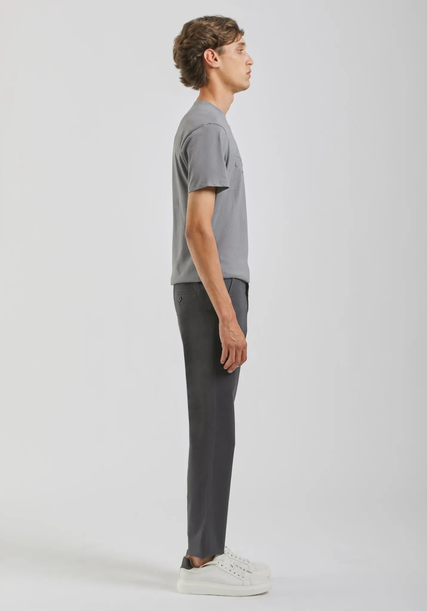 Pantaloni chino in cotone