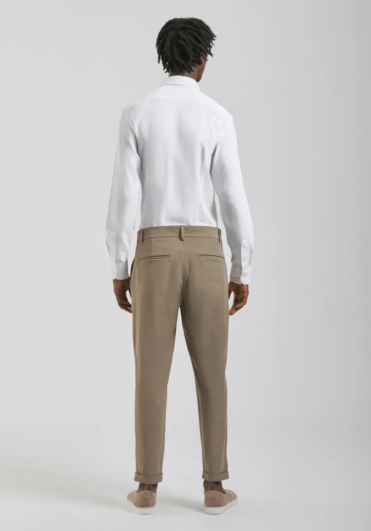 Pantaloni chino in nylon