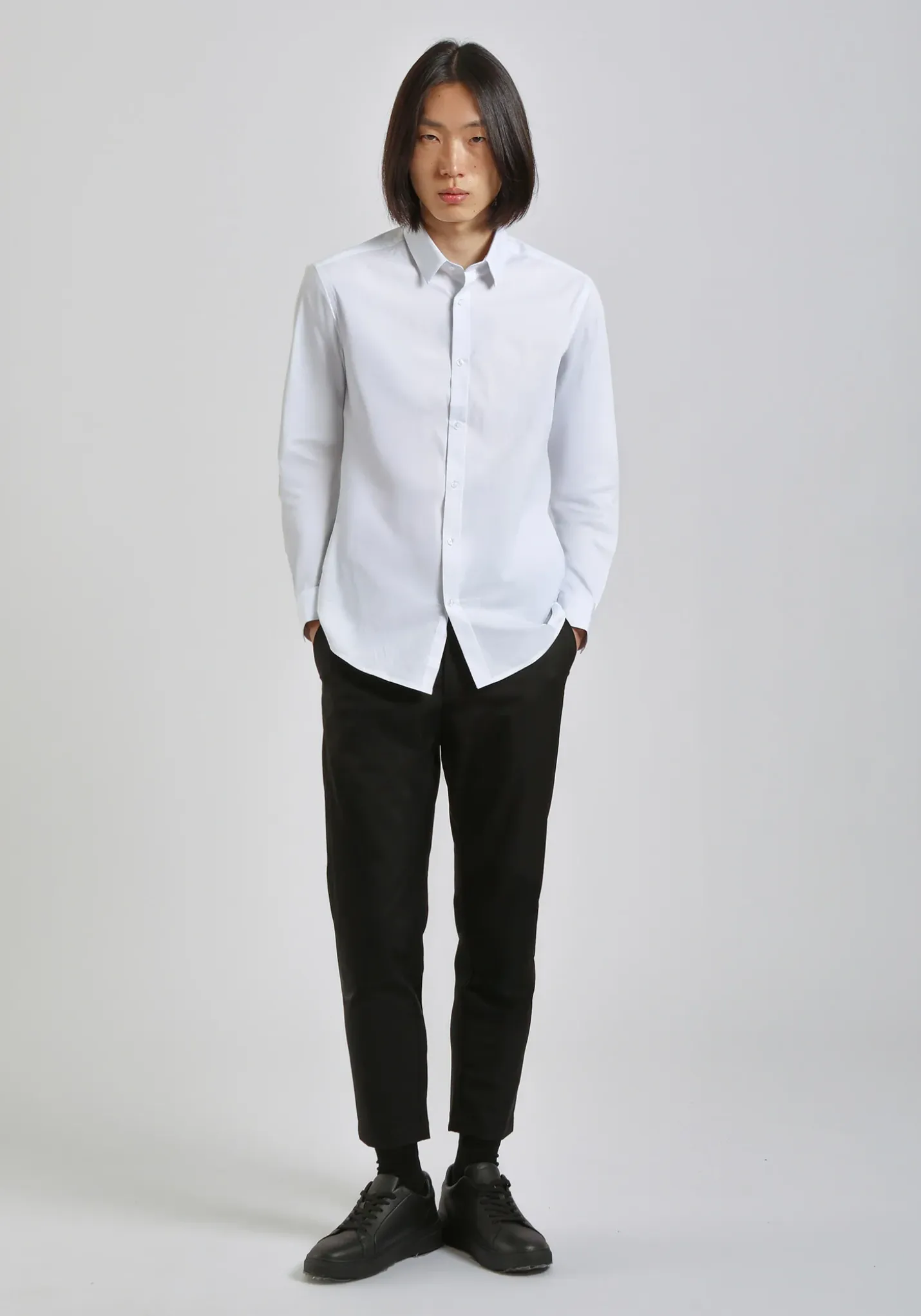 Pantaloni chino in nylon
