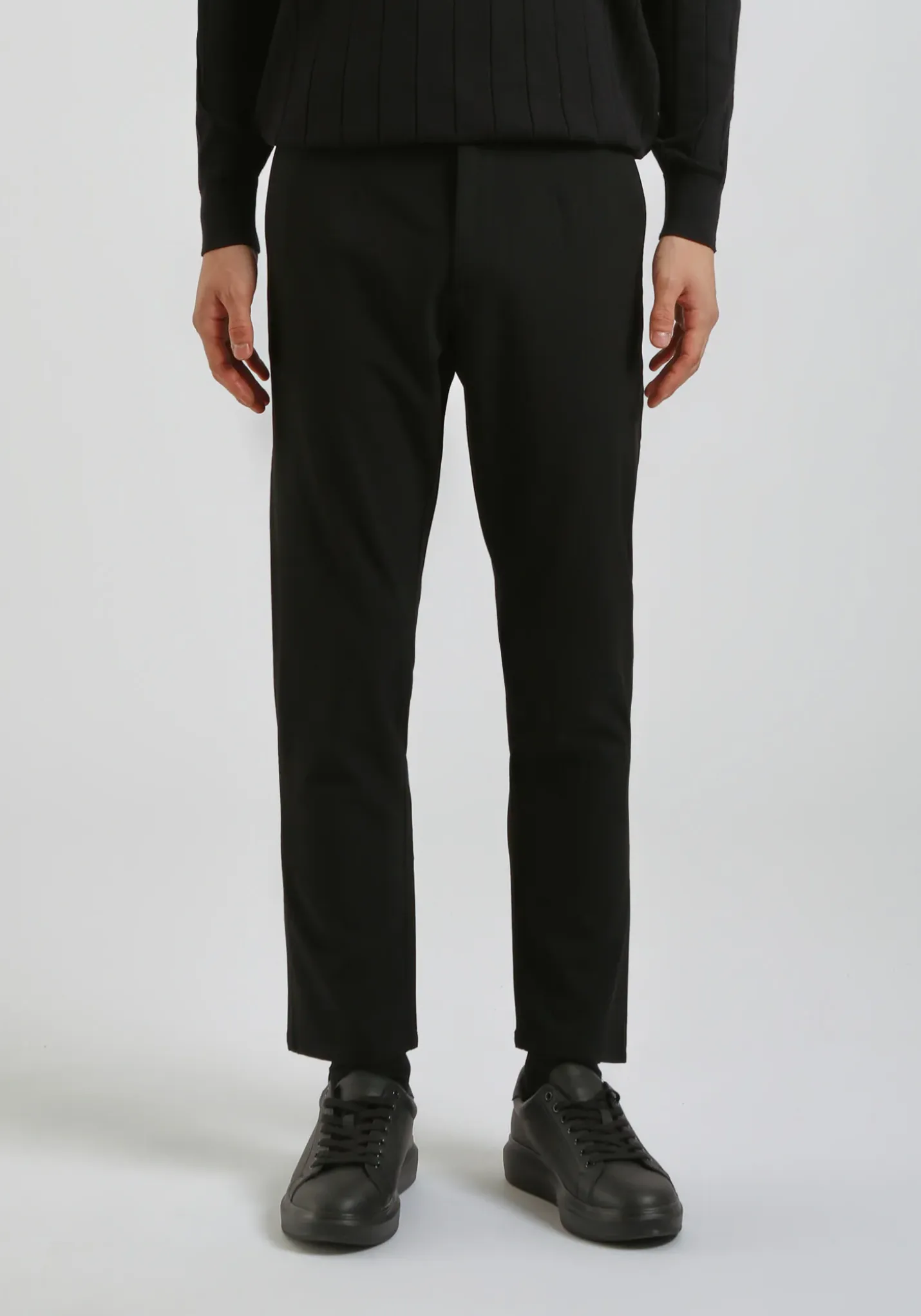 Pantaloni chino misto viscosa