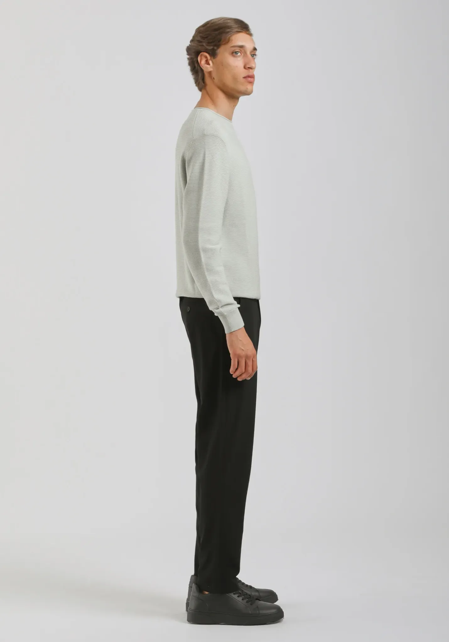 Pantaloni chino misto viscosa