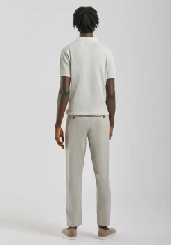 Pantaloni chino misto viscosa