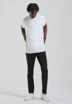 Pantaloni cinque tasche in cotone