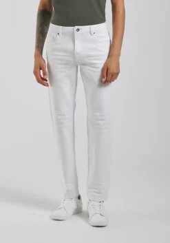 Pantaloni cinque tasche in cotone
