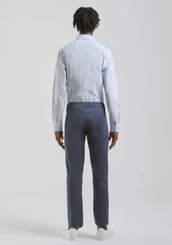 Pantaloni cinque tasche in cotone