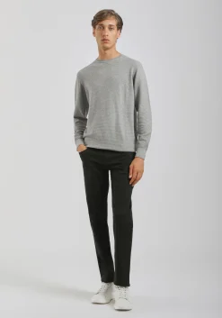 Pantaloni cinque tasche in cotone