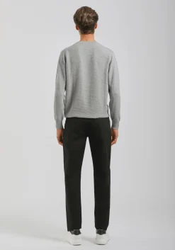 Pantaloni cinque tasche in cotone