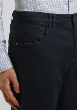 Pantaloni cinque tasche in cotone