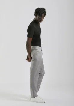 Pantaloni cinque tasche in cotone