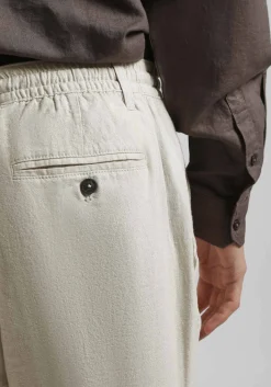 Pantaloni misto lino