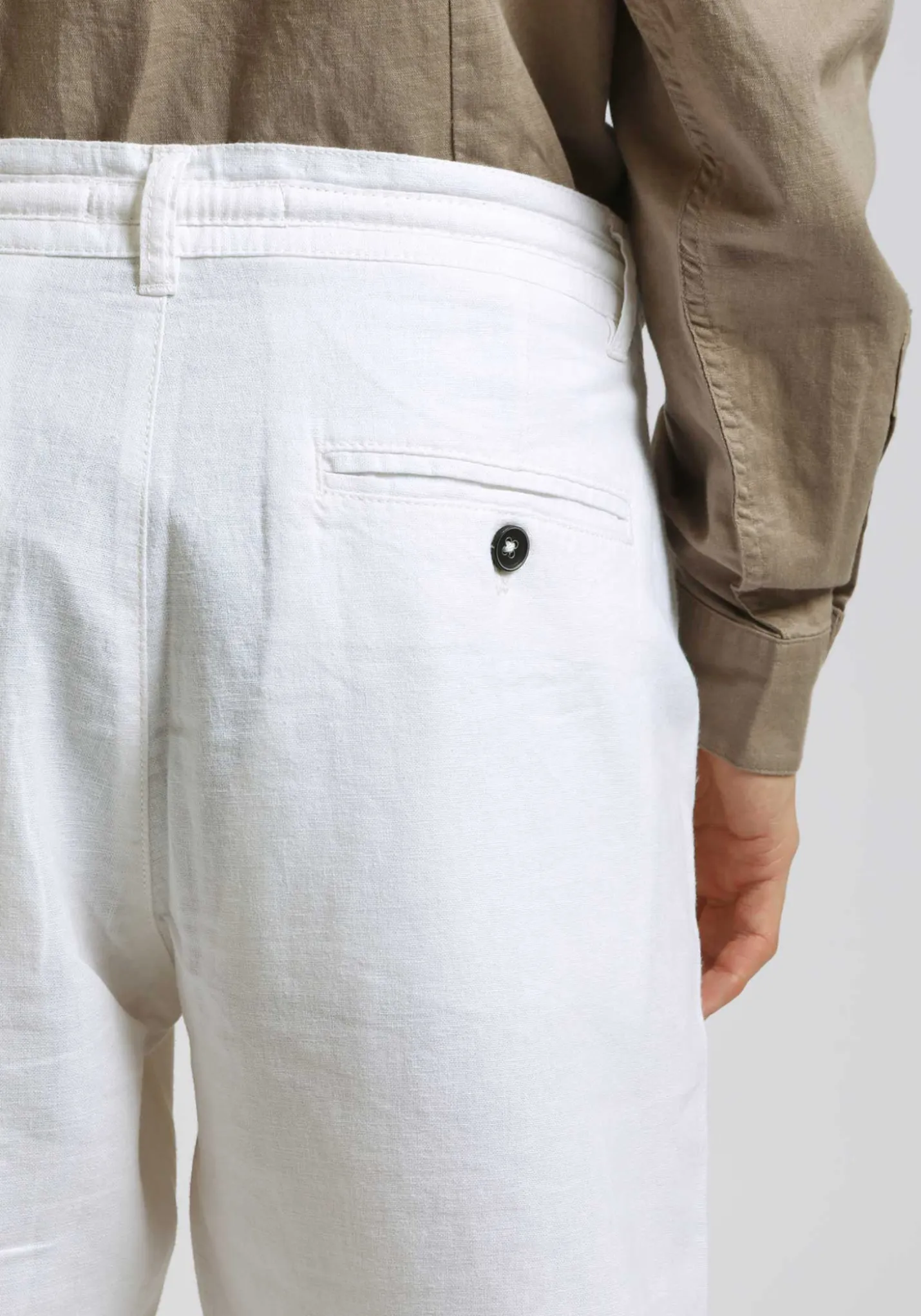 Pantaloni misto lino