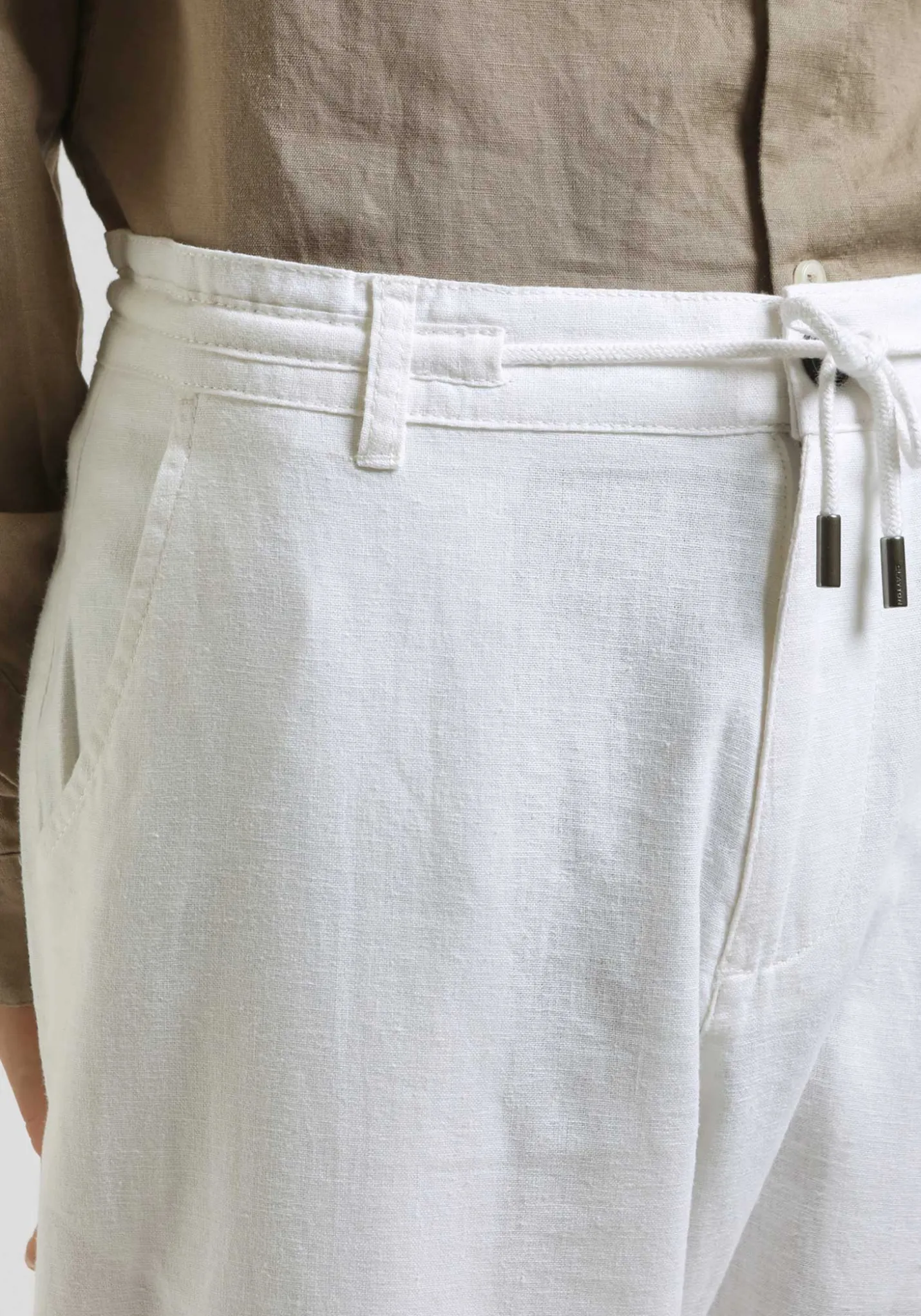 Pantaloni misto lino