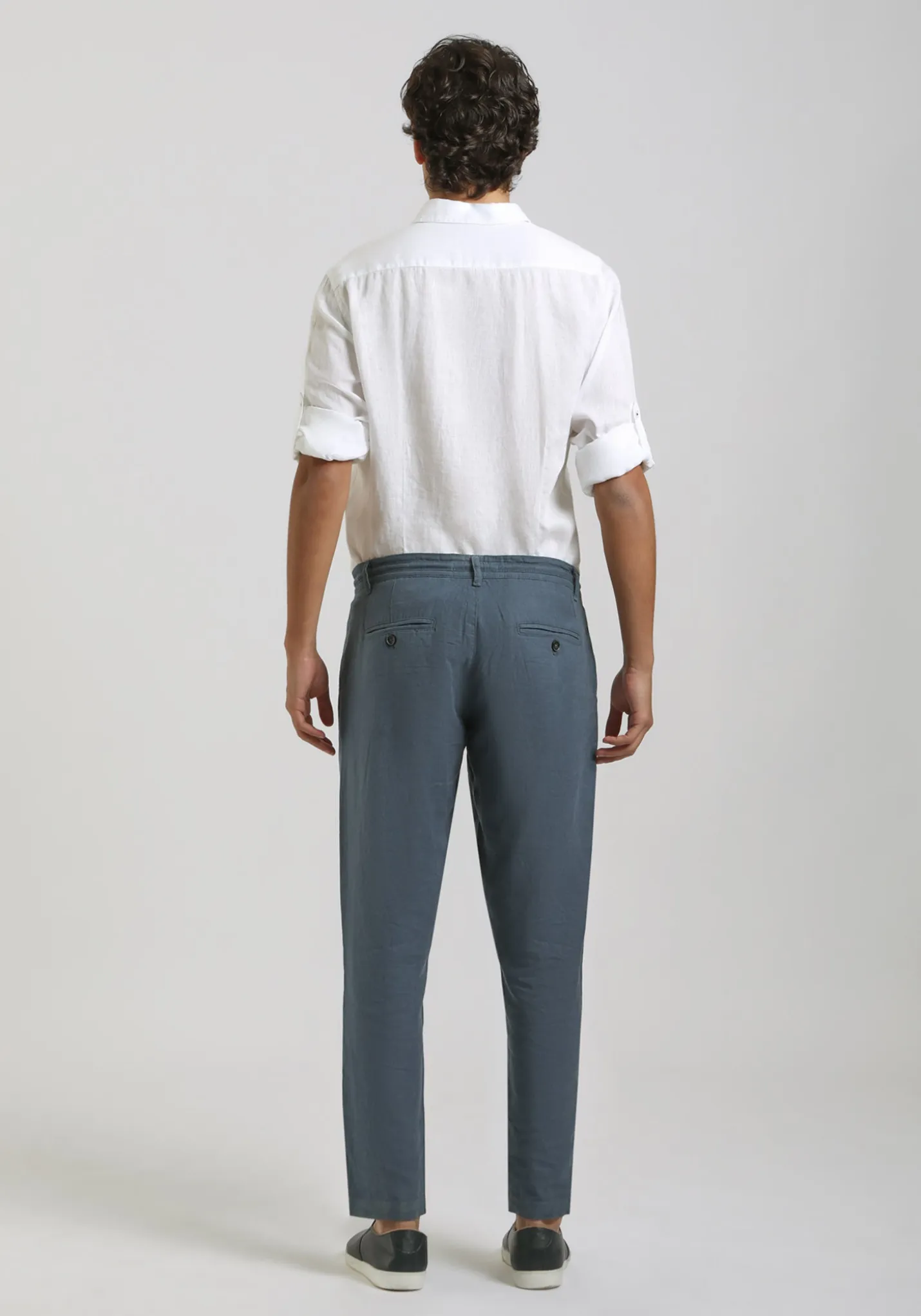 Pantaloni misto lino