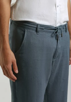 Pantaloni misto lino