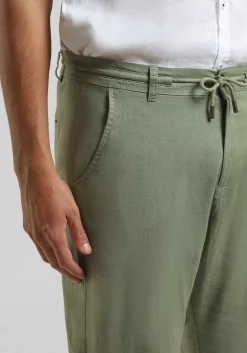 Pantaloni misto lino