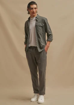 Pantaloni misto lino