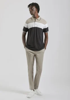Polo colorblock