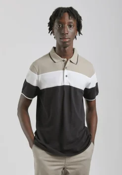 Polo colorblock
