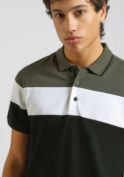 Polo colorblock
